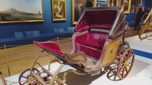 Игровые экипажи царских детей, на выставке.