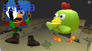 играю в зомби режим в чикен гане