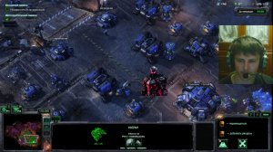 тёмный рыцарь прошёл правильно 3 голову время ч. в StarCraft II. 1 серия.