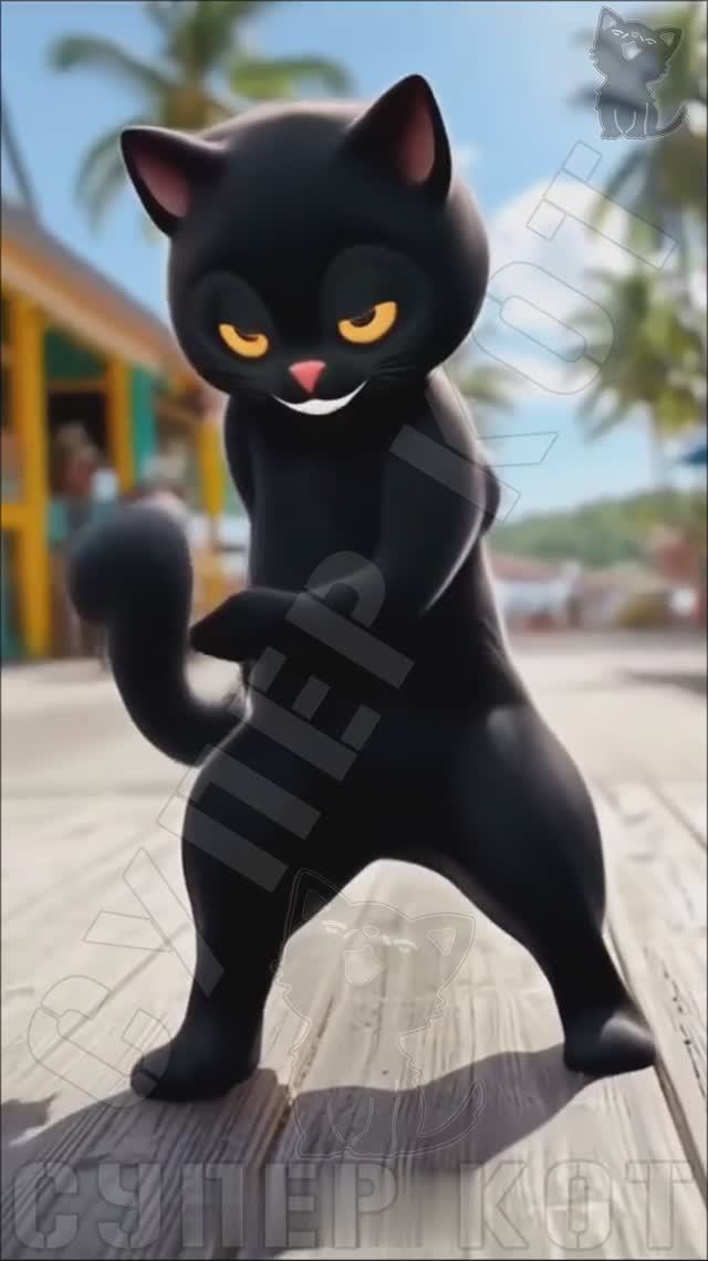 Урок танца от Супер Кота #SHORTS смотреть онлайн