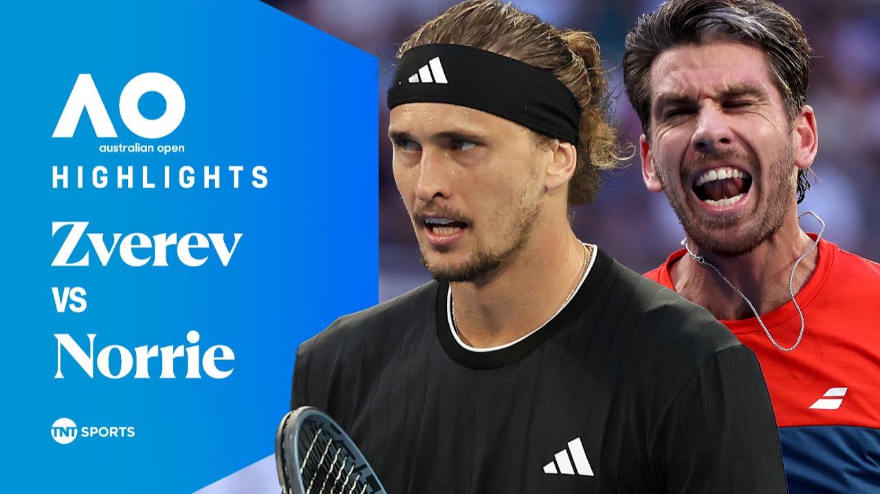 23.01.2026 | ОБЗОР ИГРЫ | Александр Зверев - Кэмерон Норри | 3-й круг | AO 2026 | Highlights смотреть онлайн