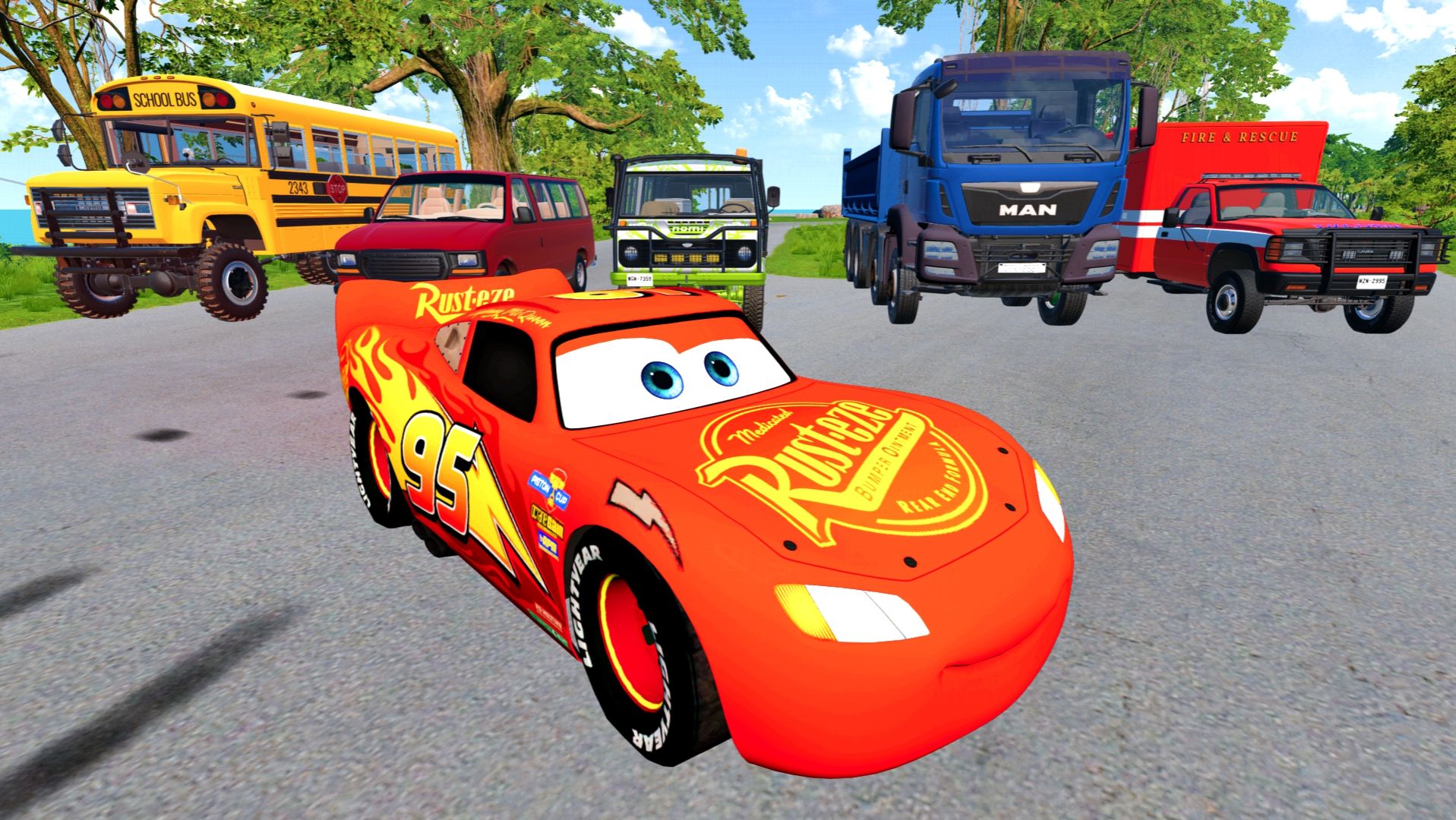 МУЛЬТИКИ ПРО МАШИНКИ: безумный полёт и громкое «БУМ»! смотреть онлайн