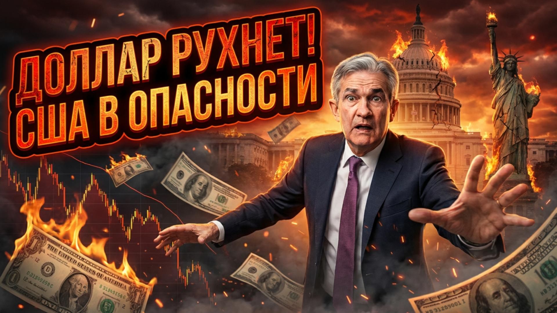 🚨 Тревога! Крупные игроки массово сбрасывают госдолг США. Что будет с долларом? смотреть онлайн