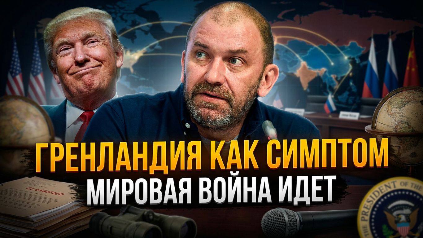 МИРОВАЯ ВОЙНА ИДЕТ | Гренландия как симптом | Александр Казаков смотреть онлайн