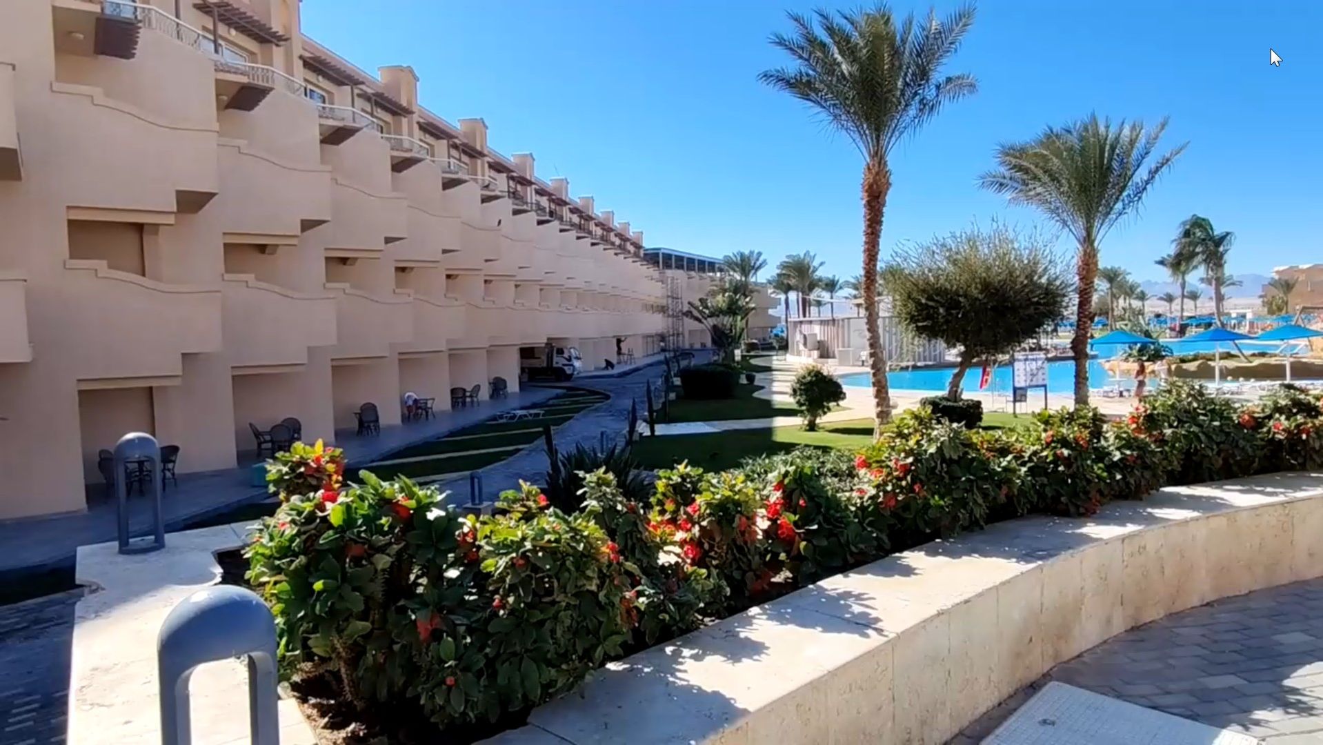 Pyramisa Beach Resort Sahl Hasheesh 5*Хургада.Прогулка по территории,ужин.Январь 2026 смотреть онлайн
