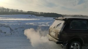 Предел моей Нивы - зимнее ралли! Кайфанул от души))