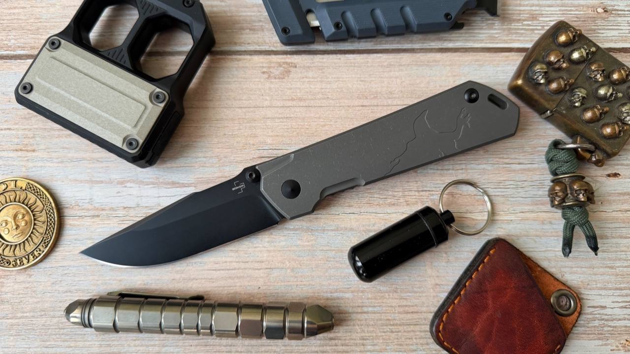 ПРИЯТНЫЕ ВОСПОМИНАНИЯ! Boker Kihon Raven складной нож смотреть онлайн