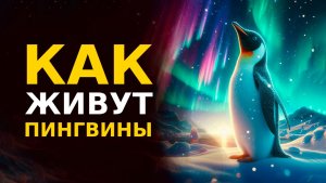 Как живут пингвины? Реальное выживание в Антарктиде.