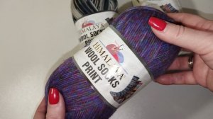 Новые расцветки носочной пряжи ГИМАЛАЙЯ