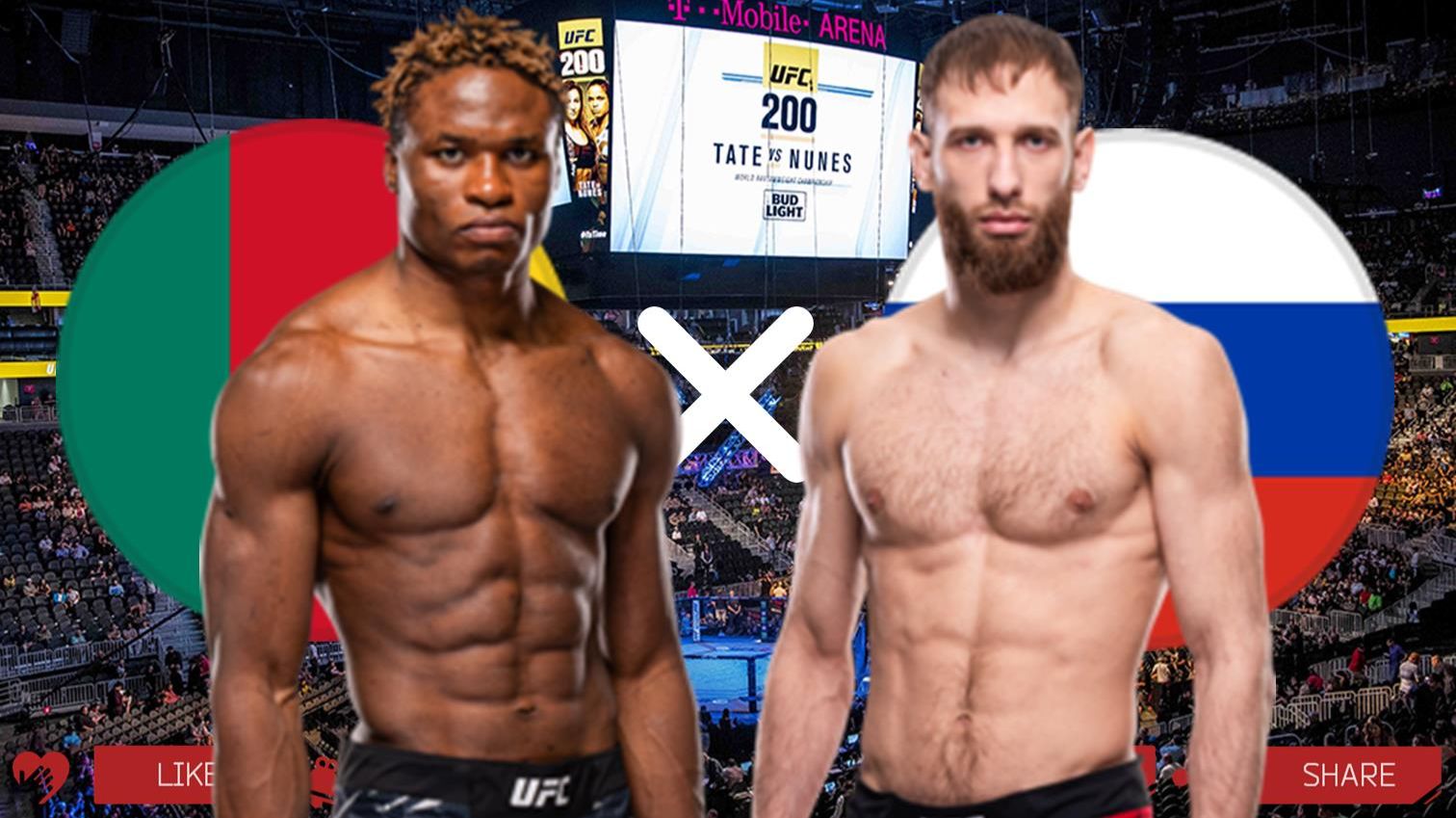 UFC 324 | Атеба Гаутье - Андрей Пуляев смотреть онлайн