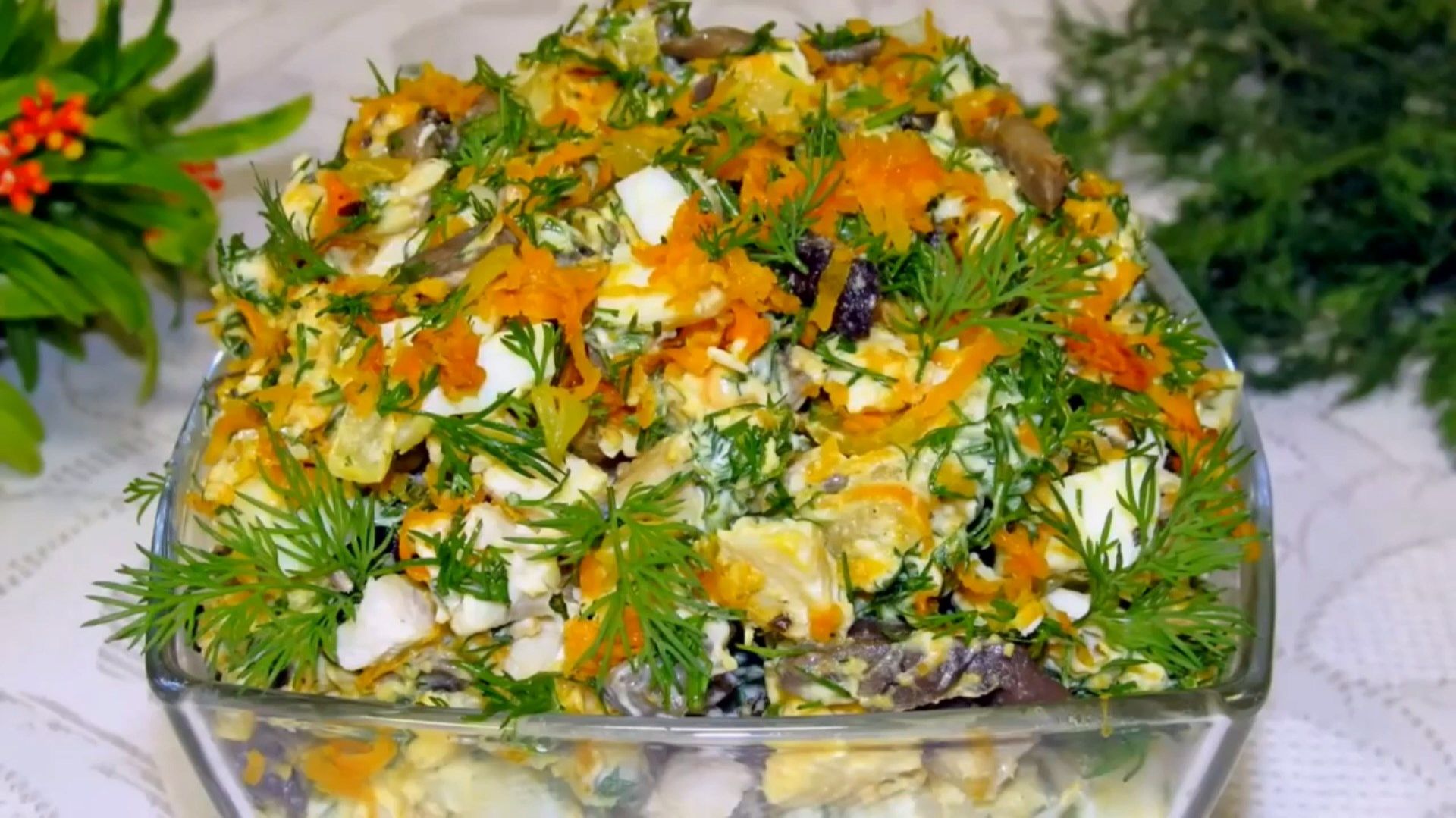 Все краски осени и вкусы в этом салате. смотреть онлайн