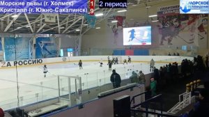 Хоккей в городе Холмск 24 января 2026 года. Морские львы (Холмск) 4-17 Кристалл (Южно-Сахалинск)