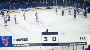 Обзор матча КХЛ ТОРПЕДО - СКА