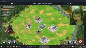 тёмный рыцарь начал проходить  тактику войны 1 серия.