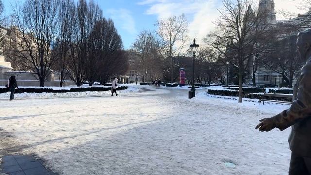 Будапешт зима 2026 атмосферная прогулка по городу ❄️🌉 смотреть онлайн