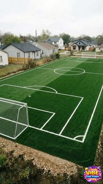 Этот заброшенный футбольный поле превратили во что-то нереальное 