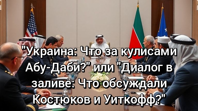 "Трехсторонний диалог: Первые итоги из ОАЭ." смотреть онлайн