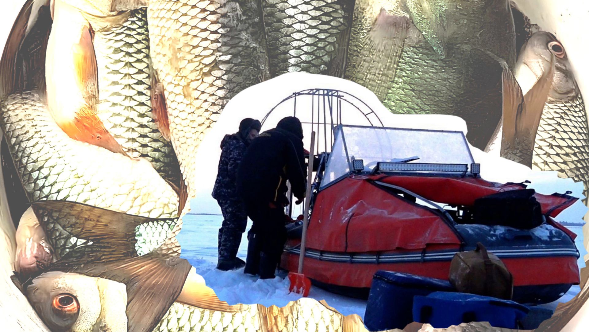 Ничего себе, порыбачили в Крещенские морозы! Озёра ХМАО-Югры. смотреть онлайн