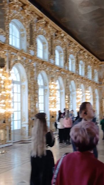 Главный зал Екатерининского дворца. смотреть онлайн