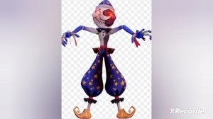 Эволюция Солнце и Луна с Фнаф 1 по Фнаф 10