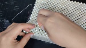 Шкатулка из бусин мастер класс 4