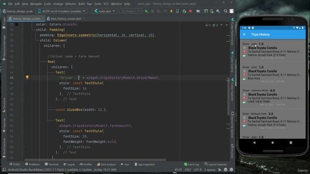 3. display user's trips history смотреть онлайн