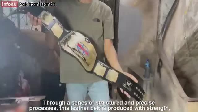 Пакистан Экстремальный процесс - Pakistan Industries превращает кожу в ремни WWF смотреть онлайн