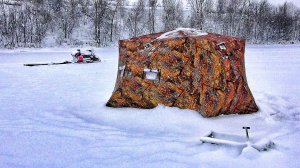 УЕХАЛ ОТ ТОЛПЫ И...! ЖОР РЫБЫ ПОД НОГАМИ!!! Зимняя рыбалка.