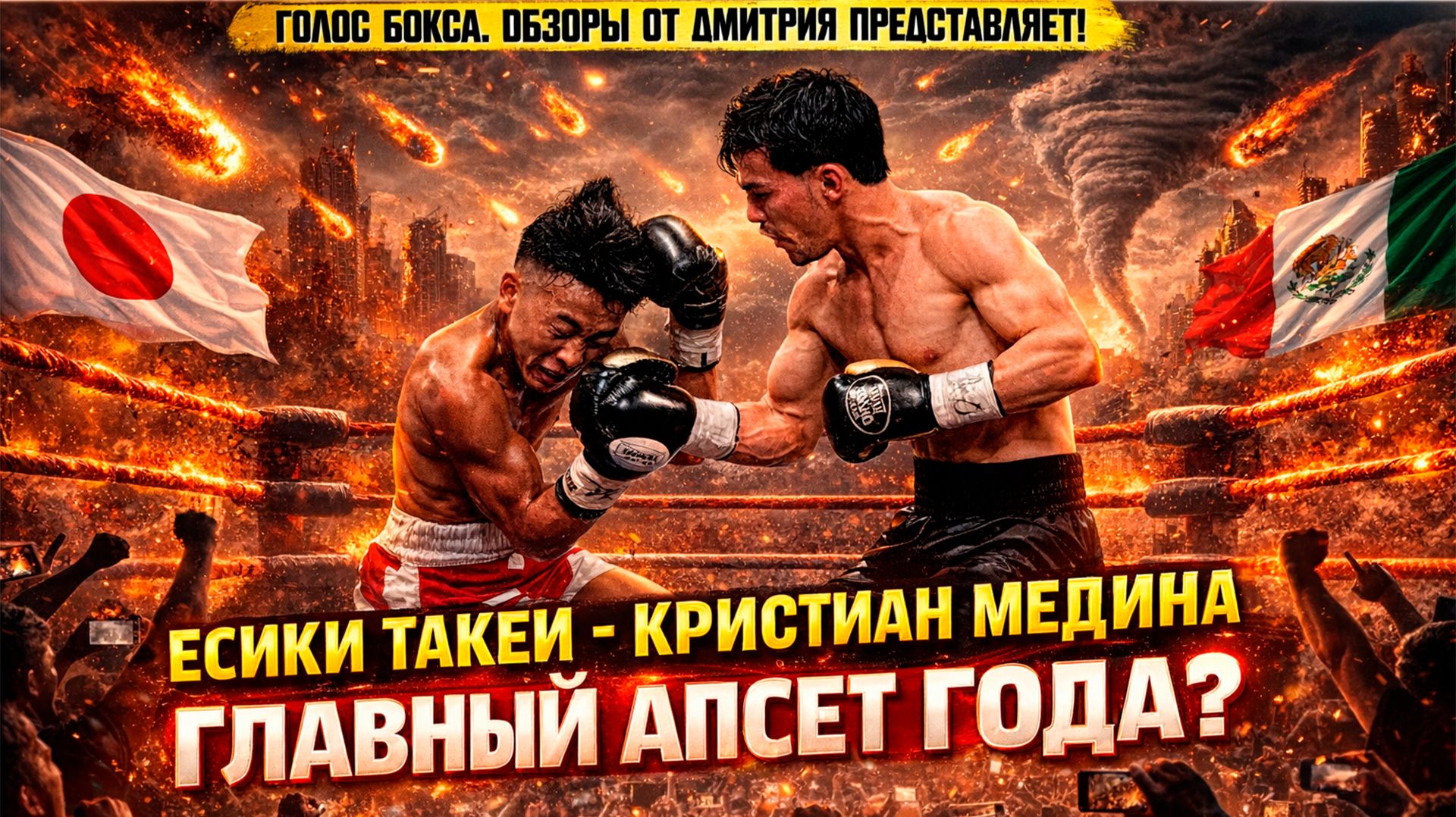 Сенсация в Нагано: Ёсики Такеи vs Кристиан Медина — что пошло не так? смотреть онлайн