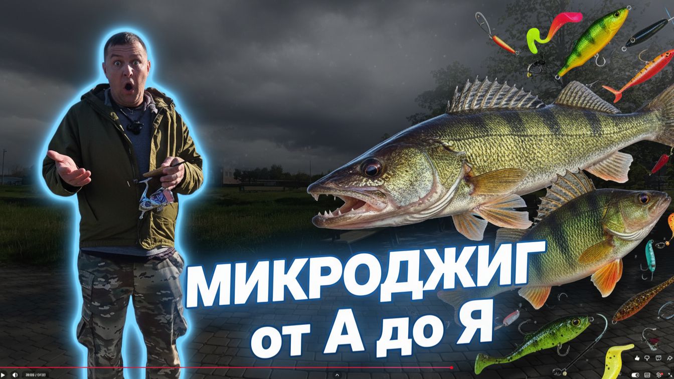 Микро джиг от А до Я для начинающих: от снастей до проводок + полный разбор рыбалки смотреть онлайн