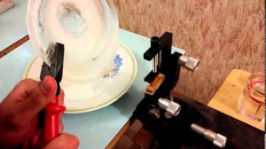 Режем лёд лазером) прикол)