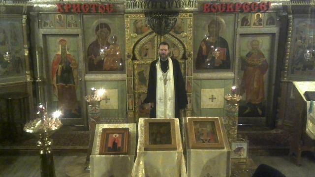 Слово в конце Всенощной в канун Недели 33-й по Пятидесятнице, по Богоявлении. 24.01.2026 г. смотреть онлайн