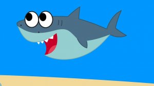 Акуленок я туруру! Детская песня! Беби шарк на русском!