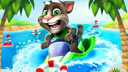 Аквабайк говорящего Тома. Новая гонка смотреть онлайн