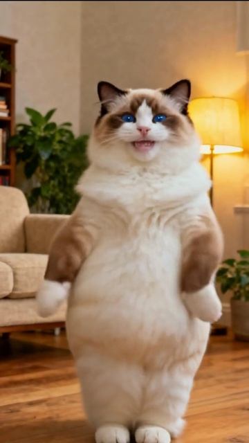 Толстый кот танцует смотреть онлайн