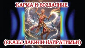 Карма и воздаяние (Сказы дакини Найратимьи) 24.01.2026 🌚⚡🌞🔥🌙🙏