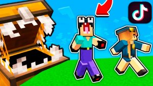 НУБИК ГРИФЕР ПРОВЕРИЛ НУБСКИЕ ЛАЙФХАКИ ИЗ ТИК ТОКА В МАЙНКРАФТ