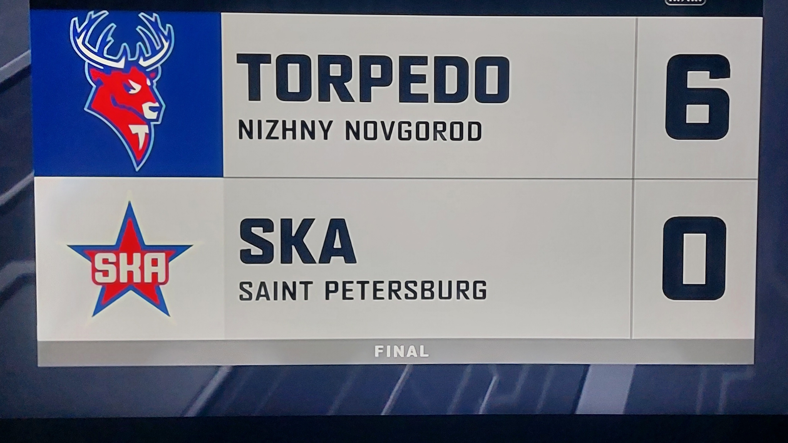 Обзор матча КХЛ ТОРПЕДО - СКА смотреть онлайн