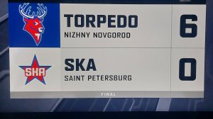 Обзор матча КХЛ ТОРПЕДО - СКА