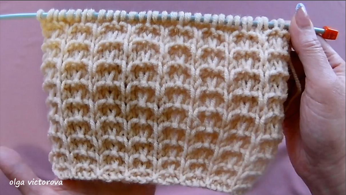 529 РЕЛЬЕФНЫЙ УЗОР СПИЦАМИ Вязание Узоры спицами смотреть онлайн