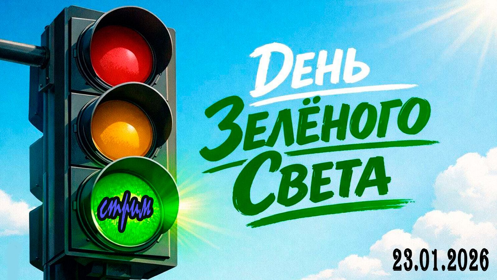 Пятничный ночной стрим (23.01.2026) День зеленого света смотреть онлайн