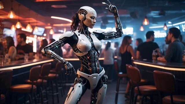 Электронная музыка - Techno.