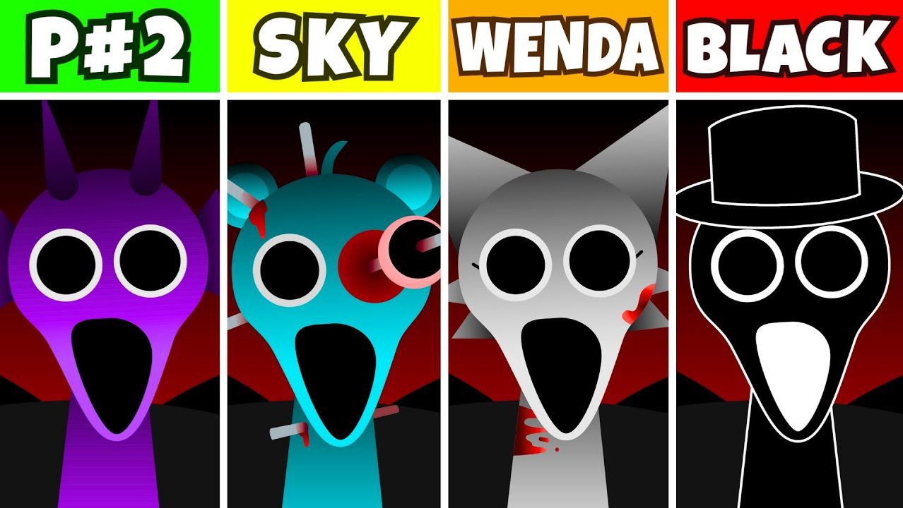 INCRDIBOX SPRUNKI: ФАЗА 2 НО ВСЕ — SKY ⚔️ WENDA ⚔️ BLACK! 🌌⚫🌑 смотреть онлайн