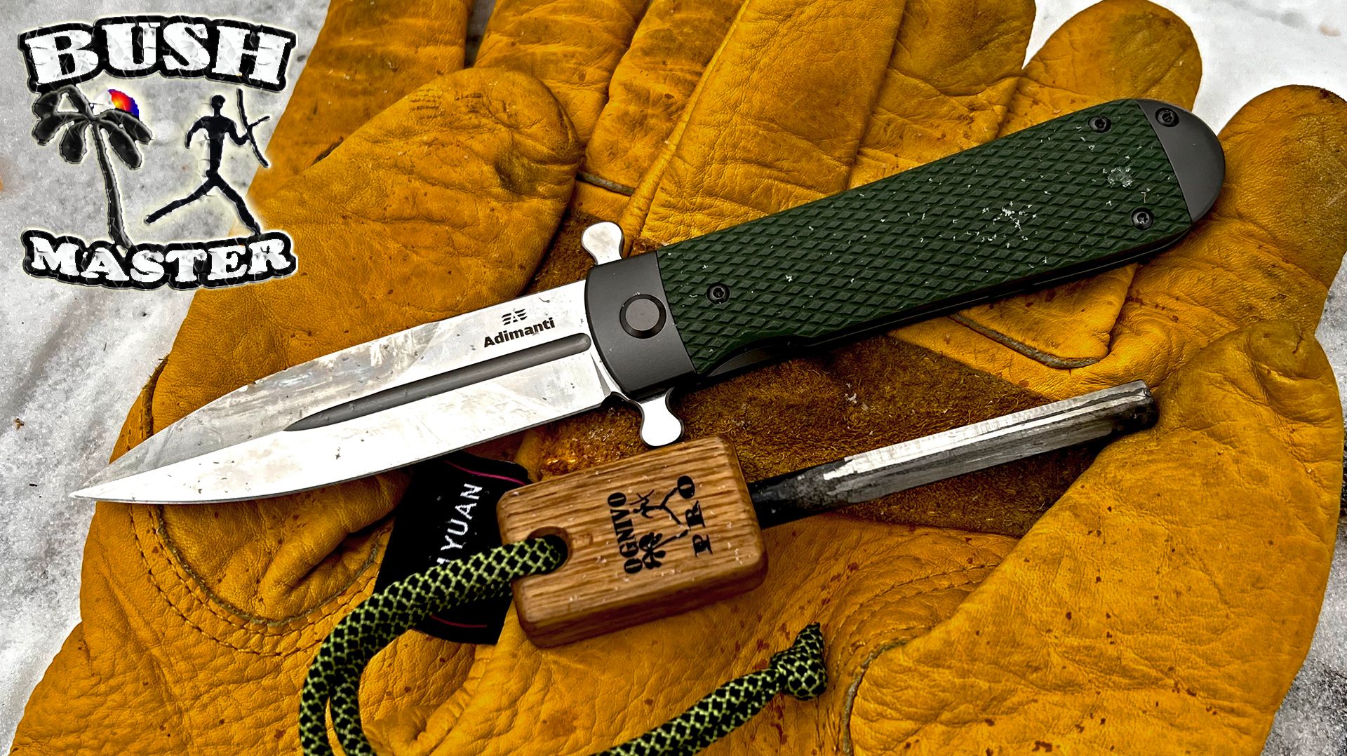 Нож Adimanti Самсон Ganzo. Лесной тест. Ножи не для леса смотреть онлайн