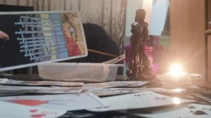 На Крестового короля - таро расклад.