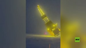 الولايات المتحدة.. انهيار منصة نفطية في ولاية ألاسكا أثناء نقلها