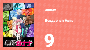 Бездарная Нана 1 сезон 9 серия «Естественный отбор» (аниме-сериал, 2020)