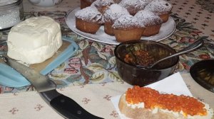 Накупили продуктов 🛒 Сын приготовил и напёк 🥘🍪👌👍