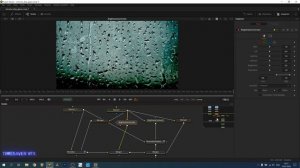 Капли на стекле