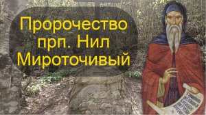 Пророчество Нил Мироточивый